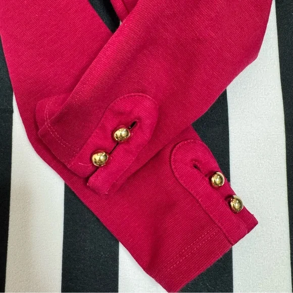 Janie & Jack Floral Top and Red Leggings Set - Picture 5 of 6